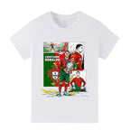 Cristiano Ronaldo Kids Football T-Shirt - Portugal - Comfy