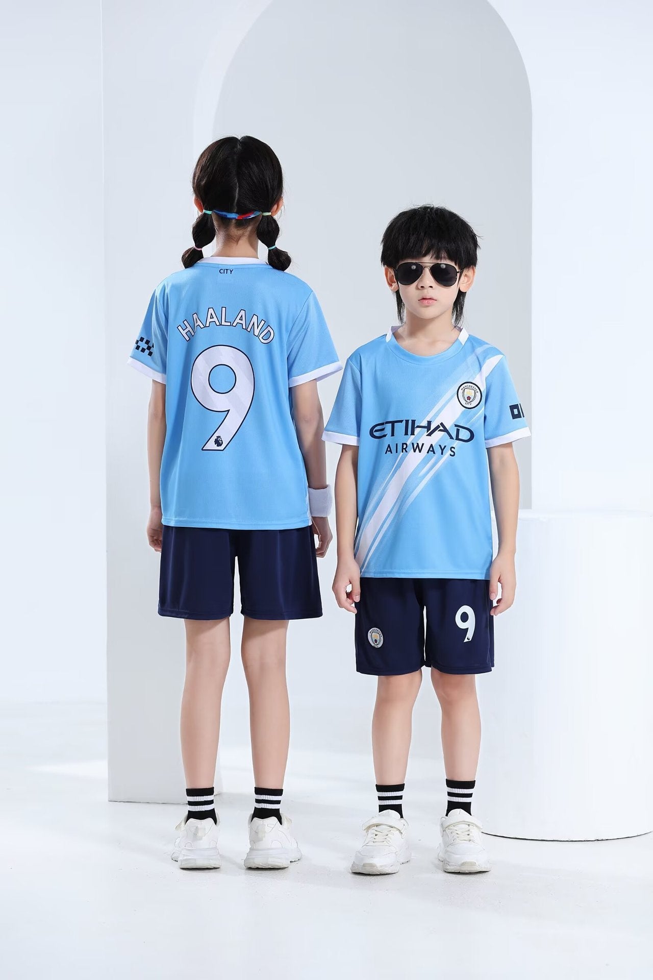 Haaland Kids Football Kit - Shirt & Shorts