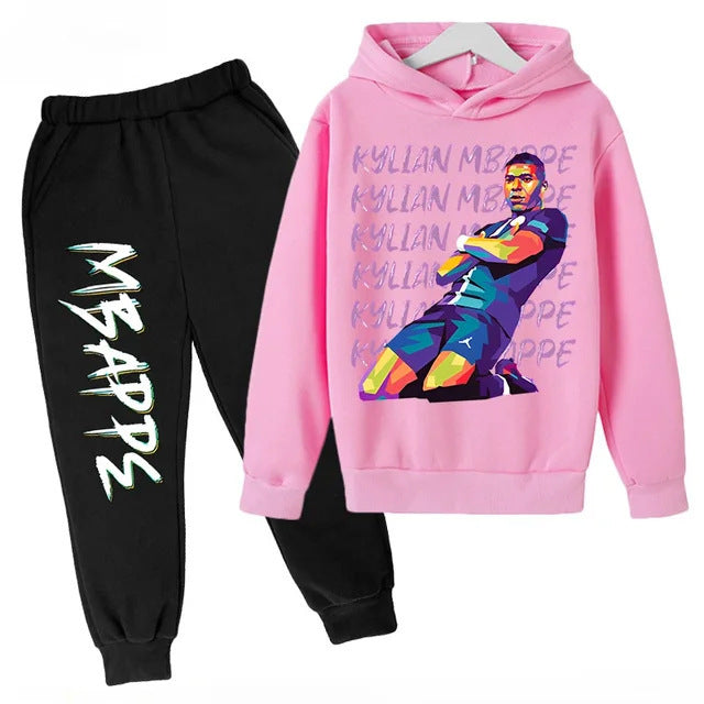 Mbappé Kids Football Tracksuit - Soft
