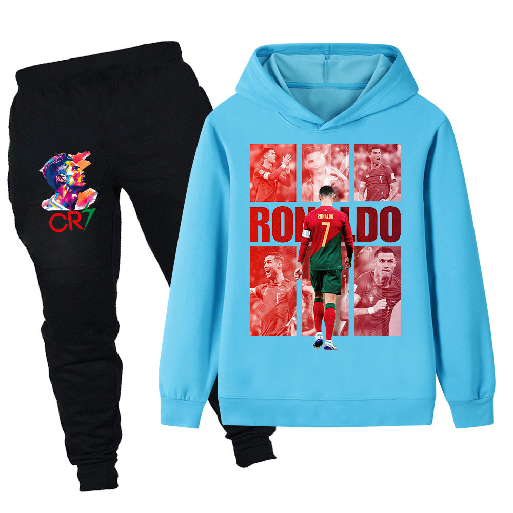 Cristiano Ronaldo Kids Football Tracksuit - Portugal - Sporty