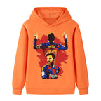 Lionel Messi Kids Football Hoodie - Barcelona