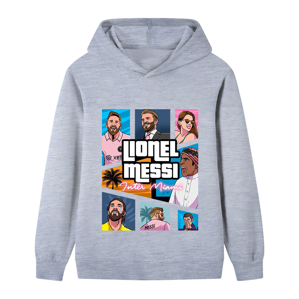 Messi Kids Football Hoodie - Sporty
