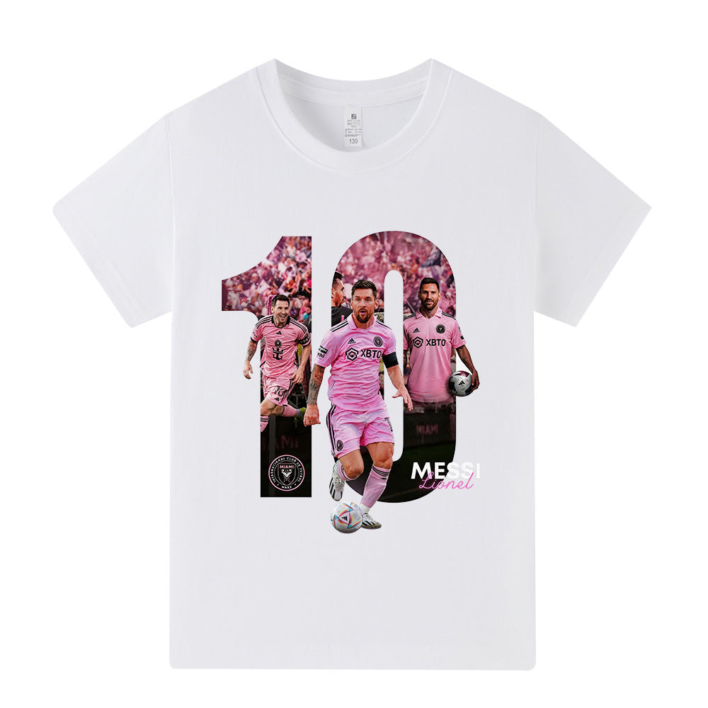 Lionel Messi Kids Football T-Shirt - Miami