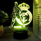 Cristiano Ronaldo 3D Illusion LED Lamp - Night Light
