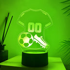 Football 3D Illusion LED Lamp - Night Light - Night Light