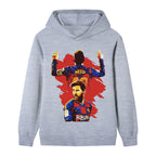 Lionel Messi Kids Football Hoodie - Barcelona