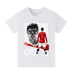 Cristiano Ronaldo Kids Football T-Shirt - Manchester United