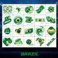 Football Stickers - Brazil