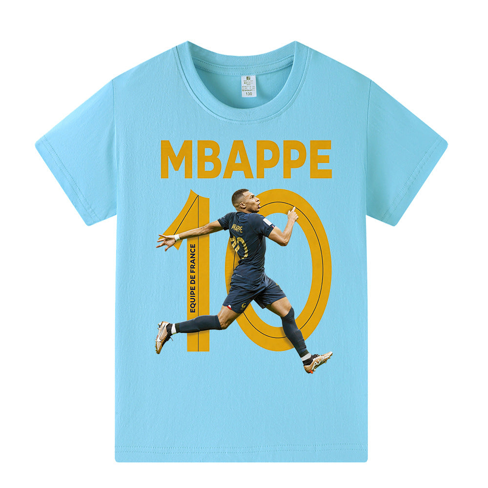 Mbappé Kids Football T-Shirt - Comfy