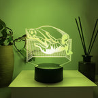 Football 3D Illusion LED Lamp - Night Light - USB