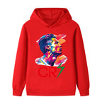 Cristiano Ronaldo Kids Football Hoodie - Soft