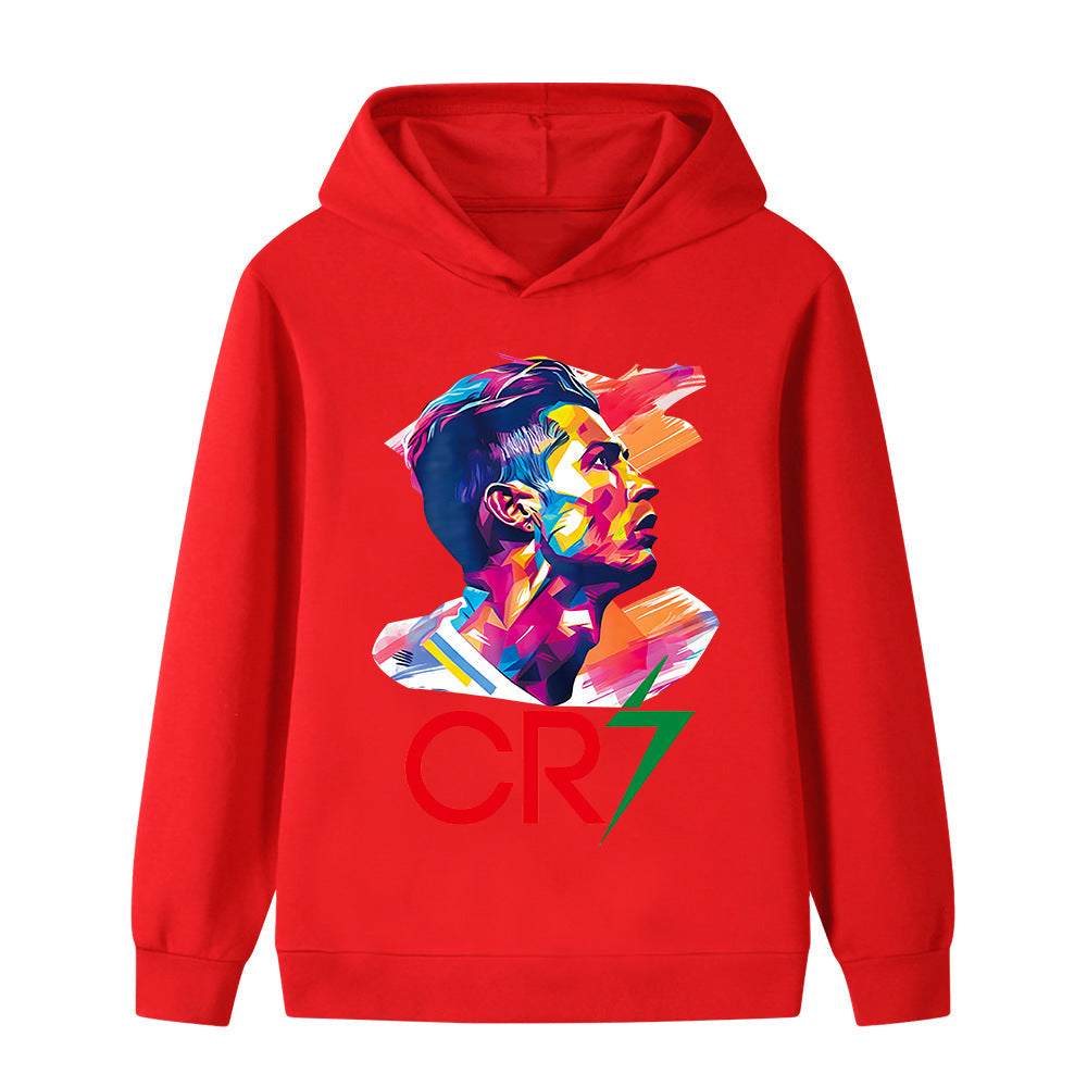 Cristiano Ronaldo Kids Football Hoodie - Soft