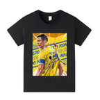 Cristiano Ronaldo Kids Football T-Shirt - Al Nassr