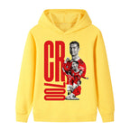 Cristiano Ronaldo Kids Football Hoodie - Manchester United - Sporty
