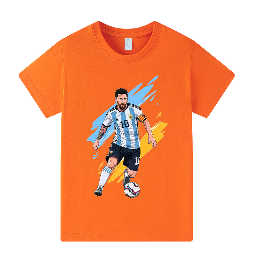 Lionel Messi Kids Football T-Shirt - Sporty