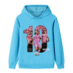Lionel Messi Kids Football Hoodie - Miami