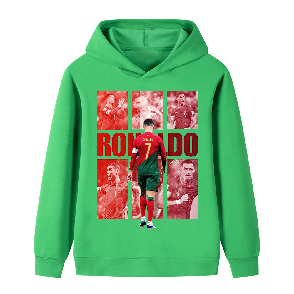 Ronaldo Kids Football Hoodie - Portugal - Sporty