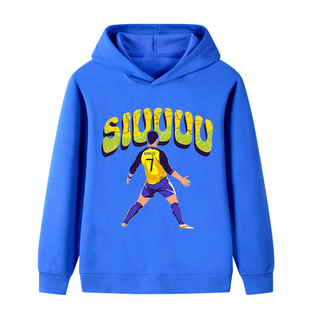 Cristiano Ronaldo Kids Football Hoodie - Cool Design
