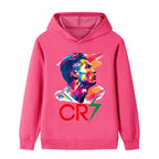 Cristiano Ronaldo Kids Football Hoodie - Soft