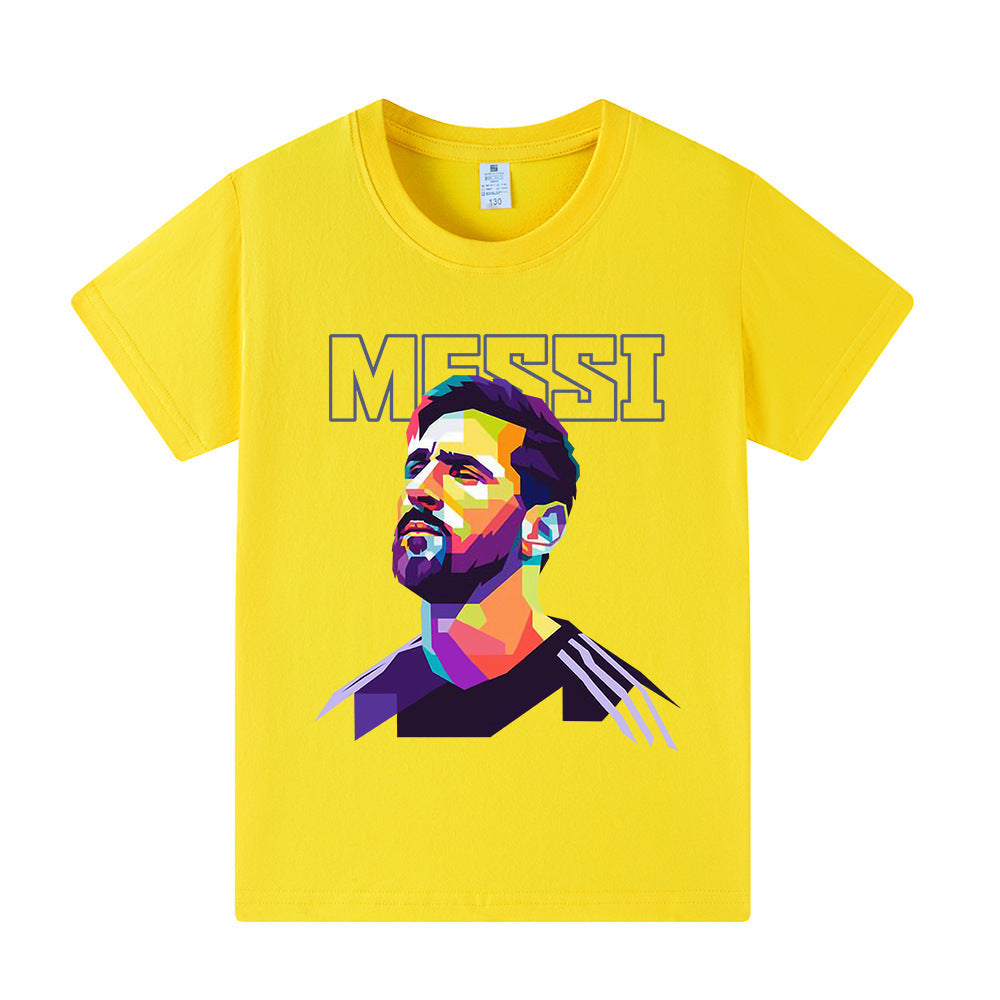 Messi Kids Football T-Shirt - Cool Design