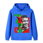 Cristiano Ronaldo Kids Football Hoodie - Portugal - Soft