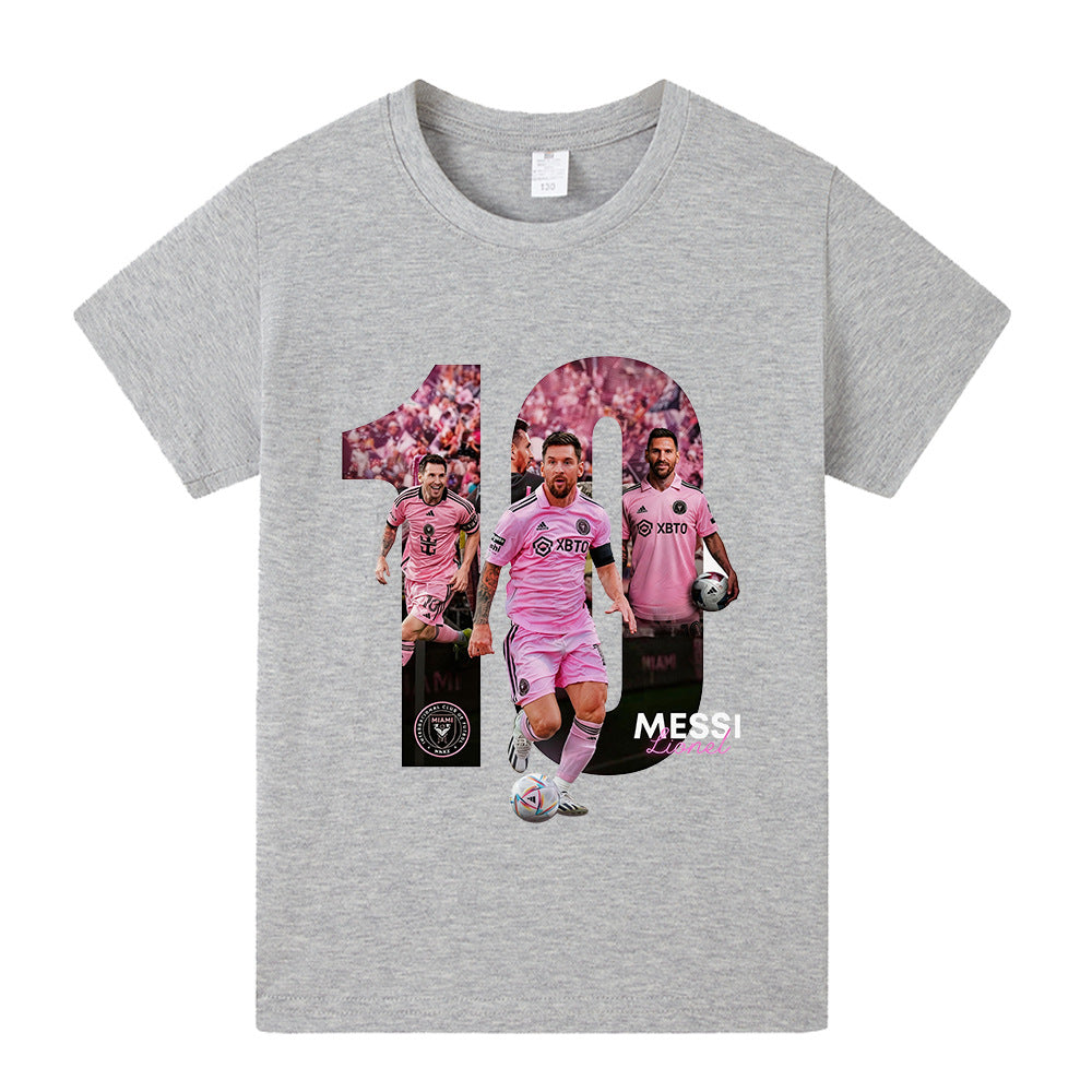 Lionel Messi Kids Football T-Shirt - Miami