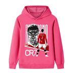Cristiano Ronaldo Kids Football Hoodie - Manchester United - Soft