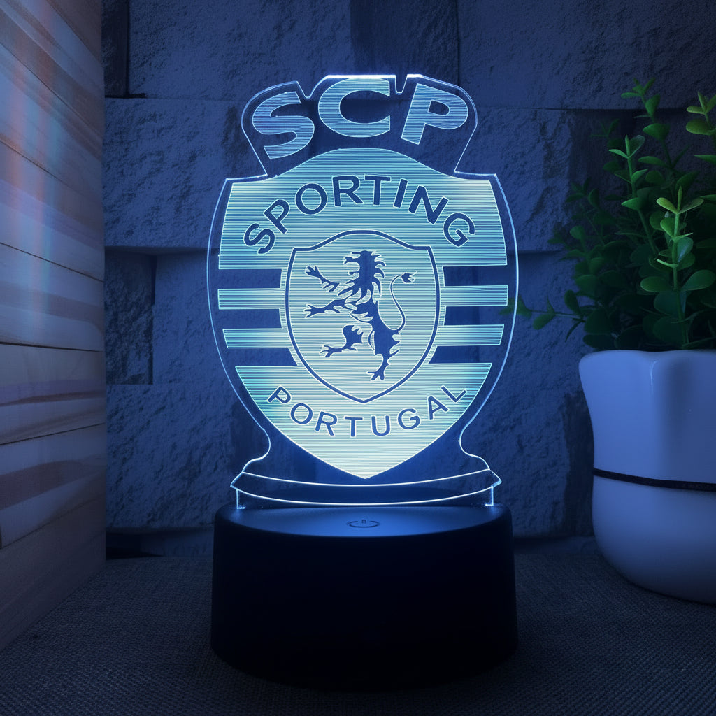 Football 3D Illusion LED Lamp - Night Light - Gift Mood Light
