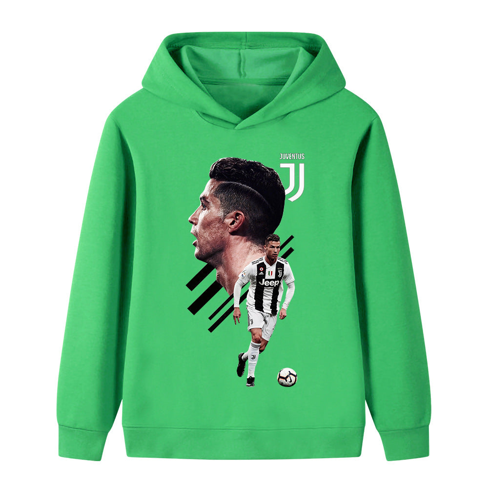 Ronaldo Kids Football Hoodie - Juventus - Sporty