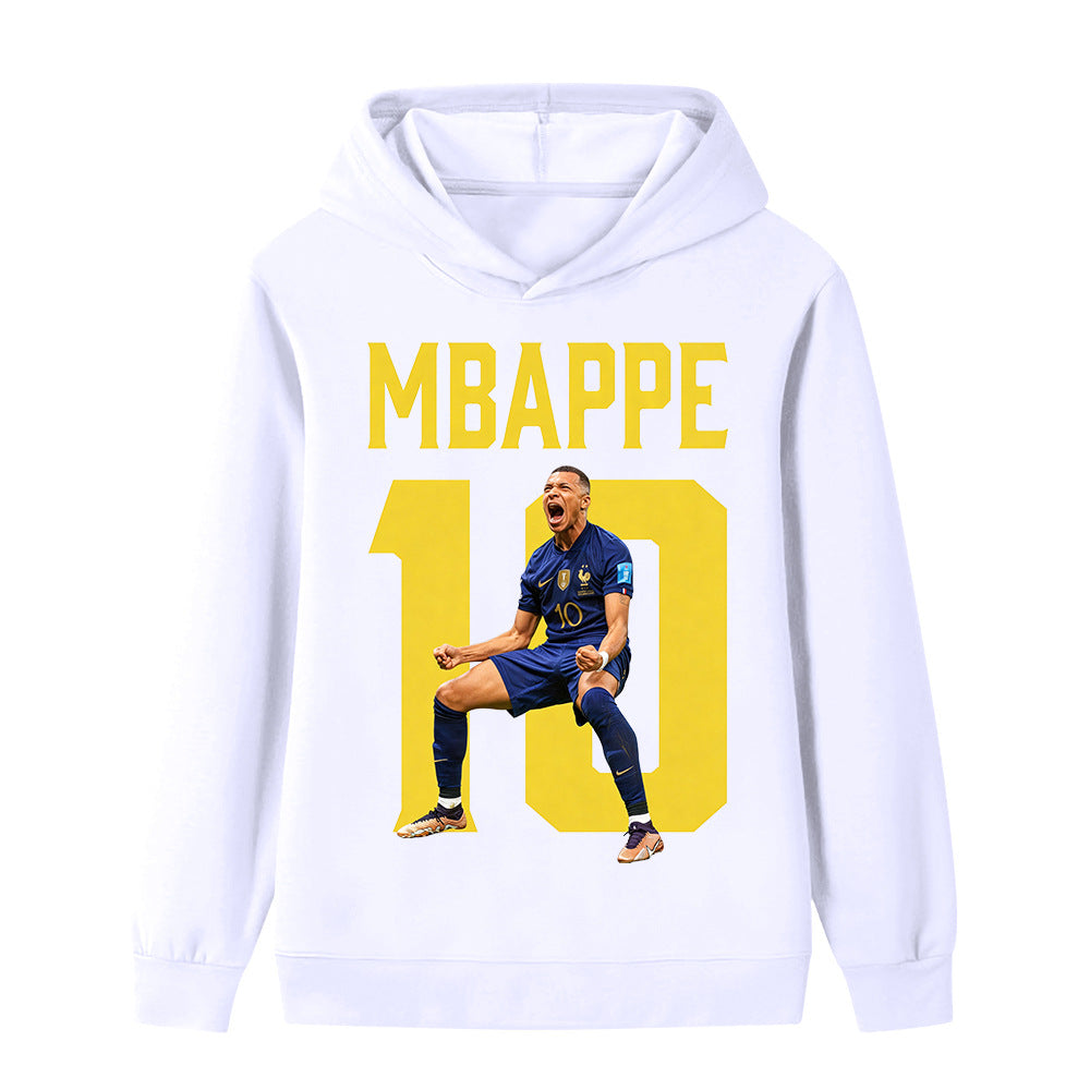 Mbappé Kids Football Hoodie - Soft