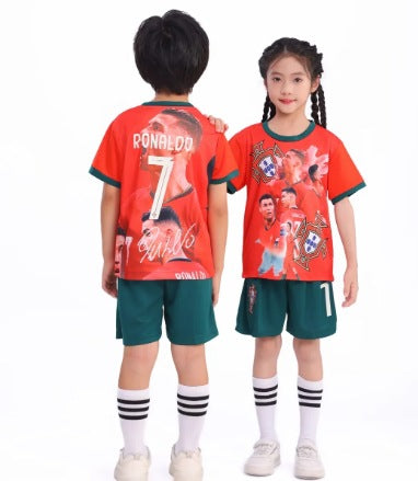 Cristiano Ronaldo Kids Football Kit - Portugal