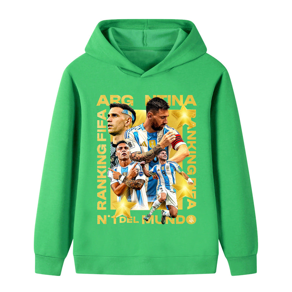 Lionel Messi Kids Football Hoodie - for Everyday