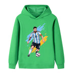 Lionel Messi Kids Football Hoodie - Soft