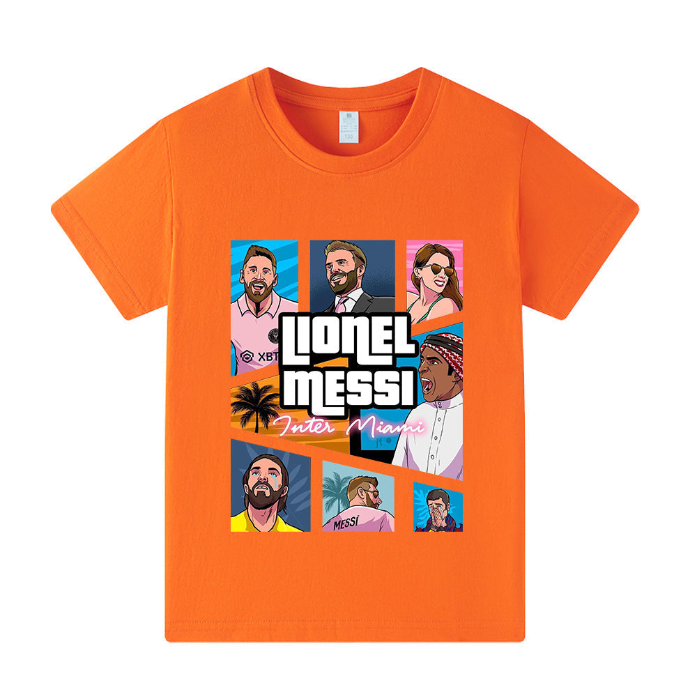 Messi Kids Football T-Shirt - Comfy