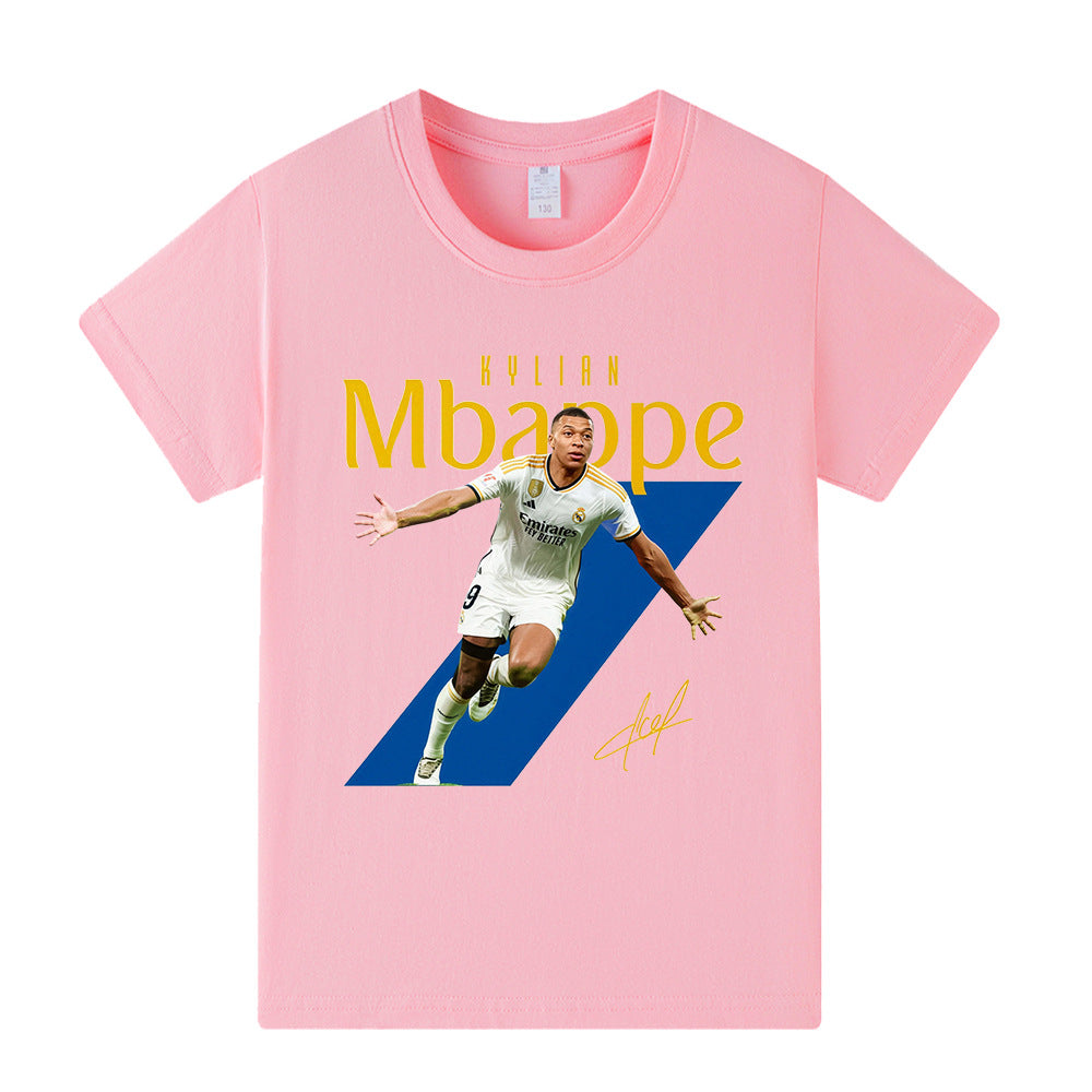 Kylian Mbappé Kids Football T-Shirt - Sporty