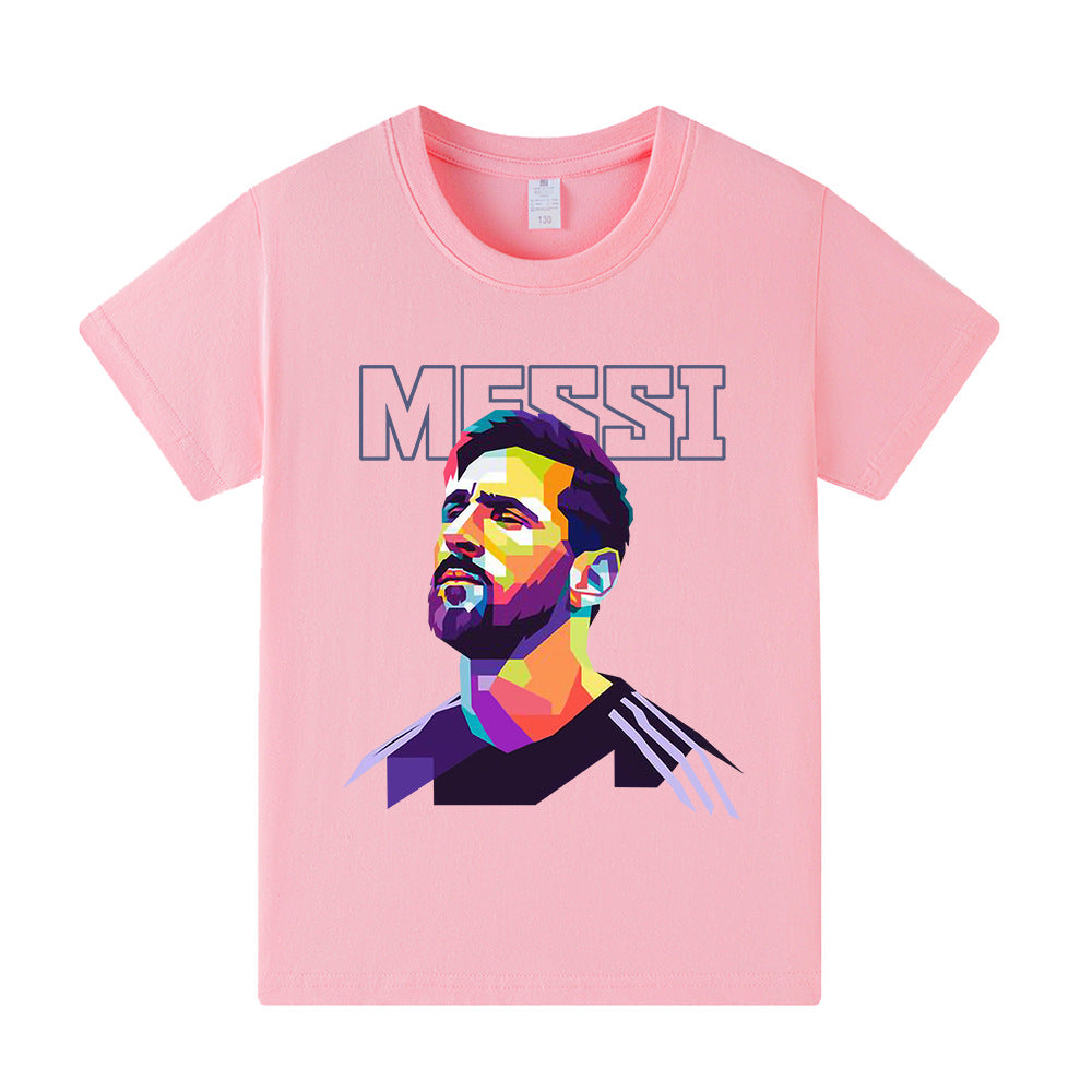Messi Kids Football T-Shirt - Cool Design