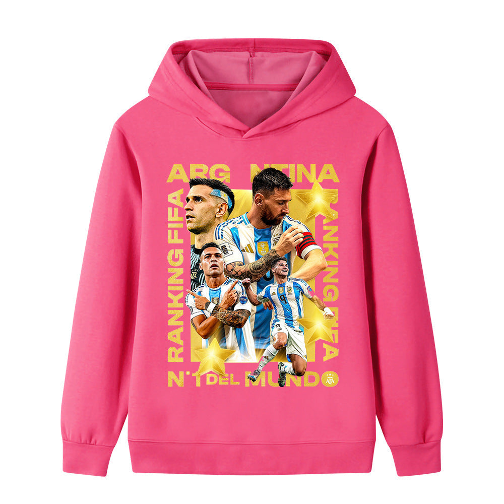 Lionel Messi Kids Football Hoodie - for Everyday