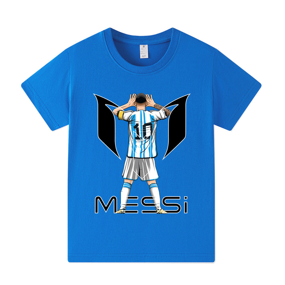 Lionel Messi Kids Football T-Shirt - Comfy