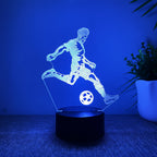 Football 3D Illusion LED Lamp - Night Light - Night Light