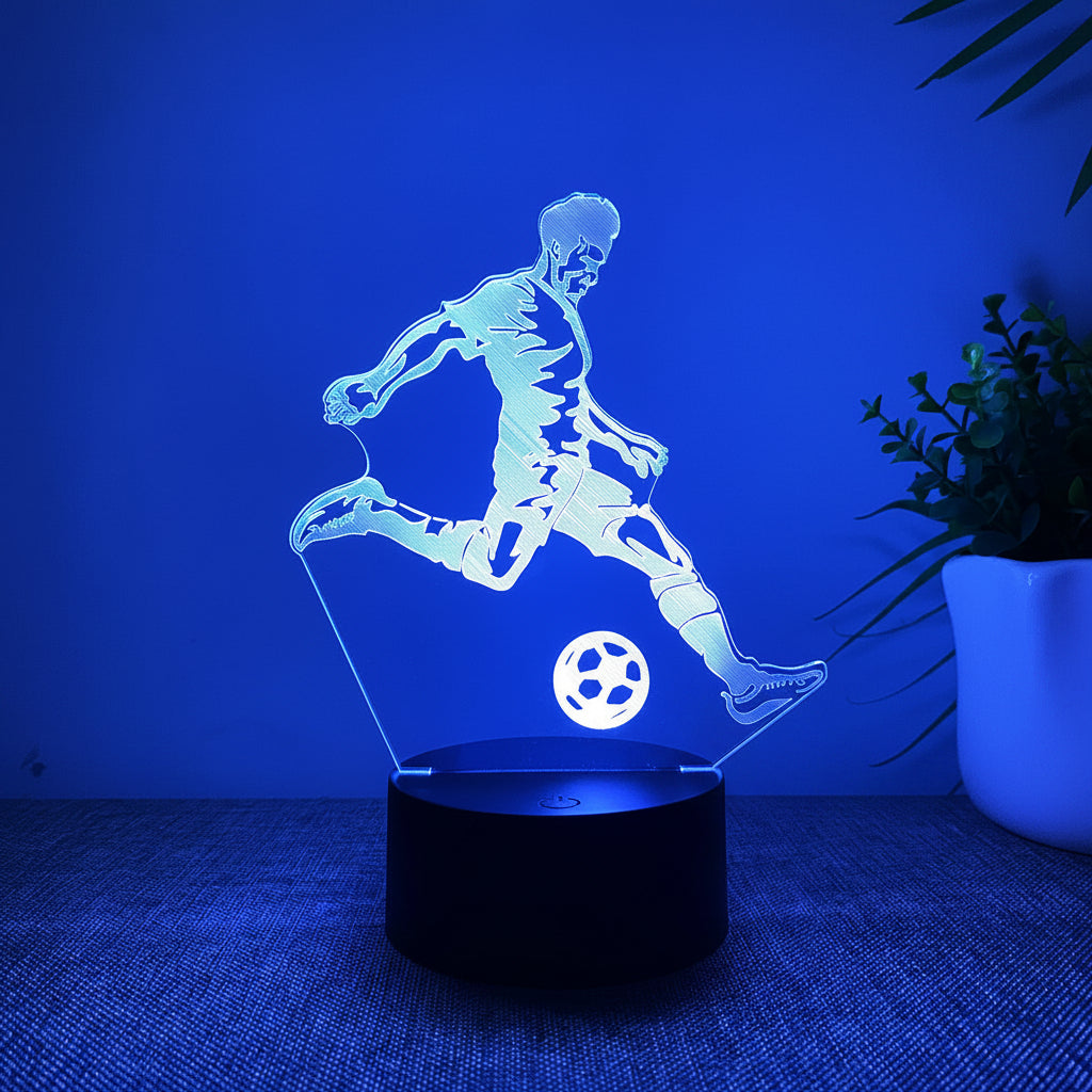 Football 3D Illusion LED Lamp - Night Light - Night Light