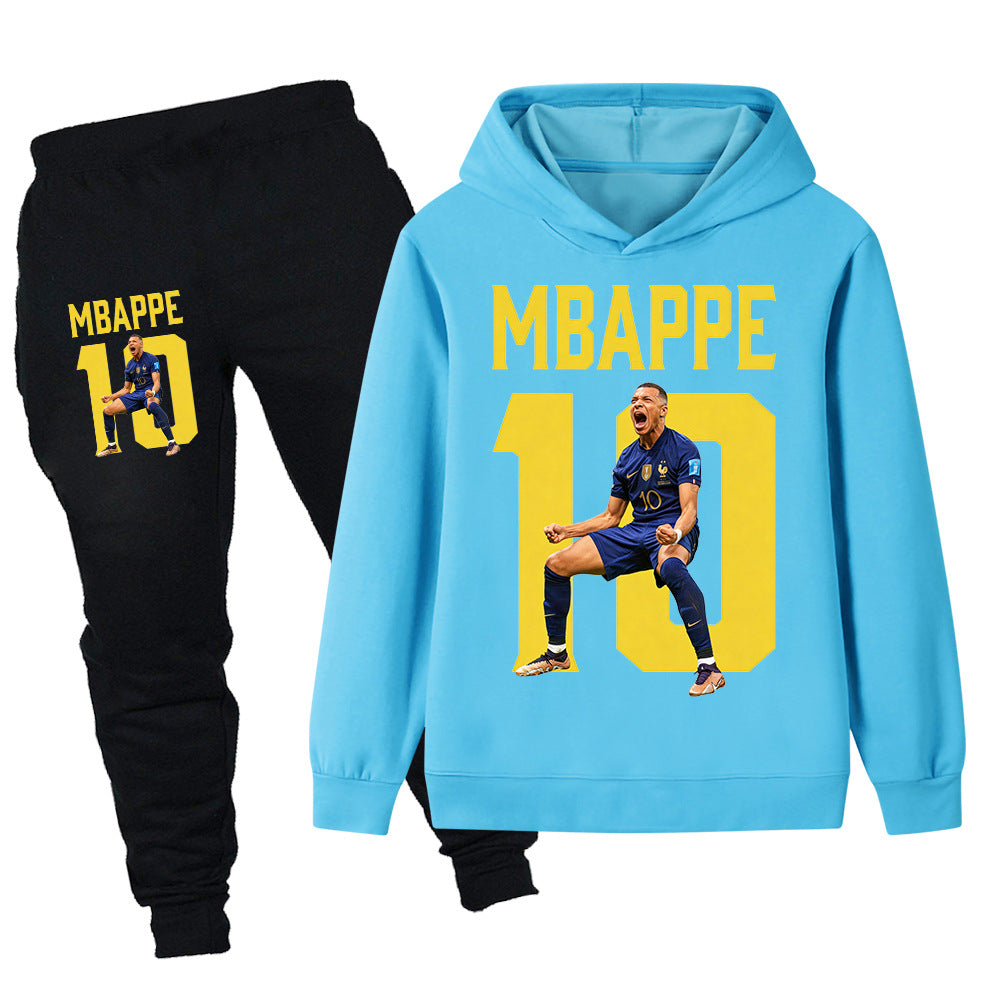 Kylian Mbappé Kids Football Tracksuit - Sporty