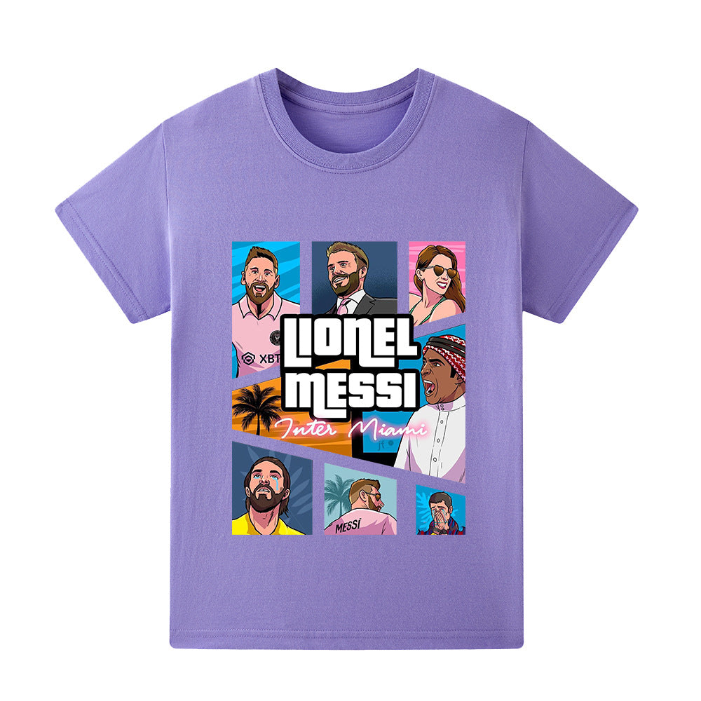Messi Kids Football T-Shirt - Comfy