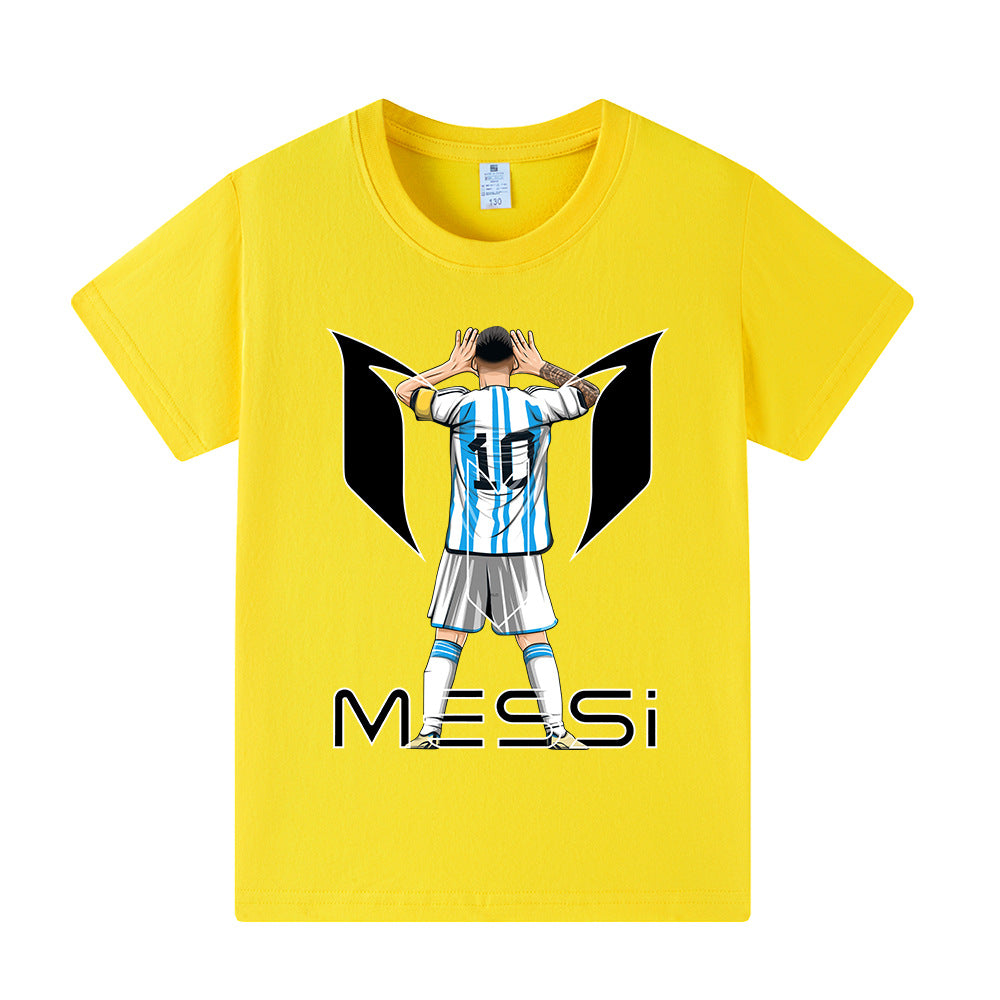 Lionel Messi Kids Football T-Shirt - Comfy