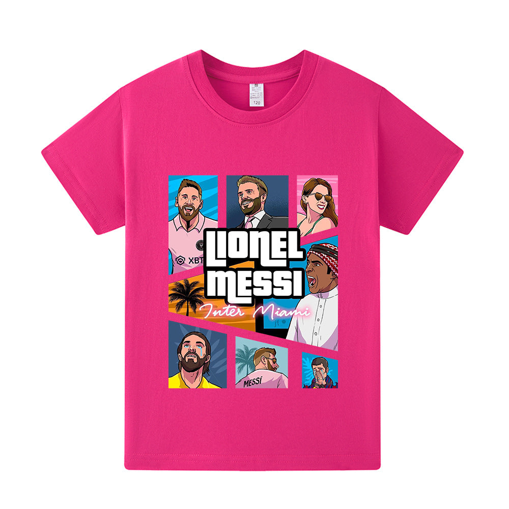 Messi Kids Football T-Shirt - Comfy