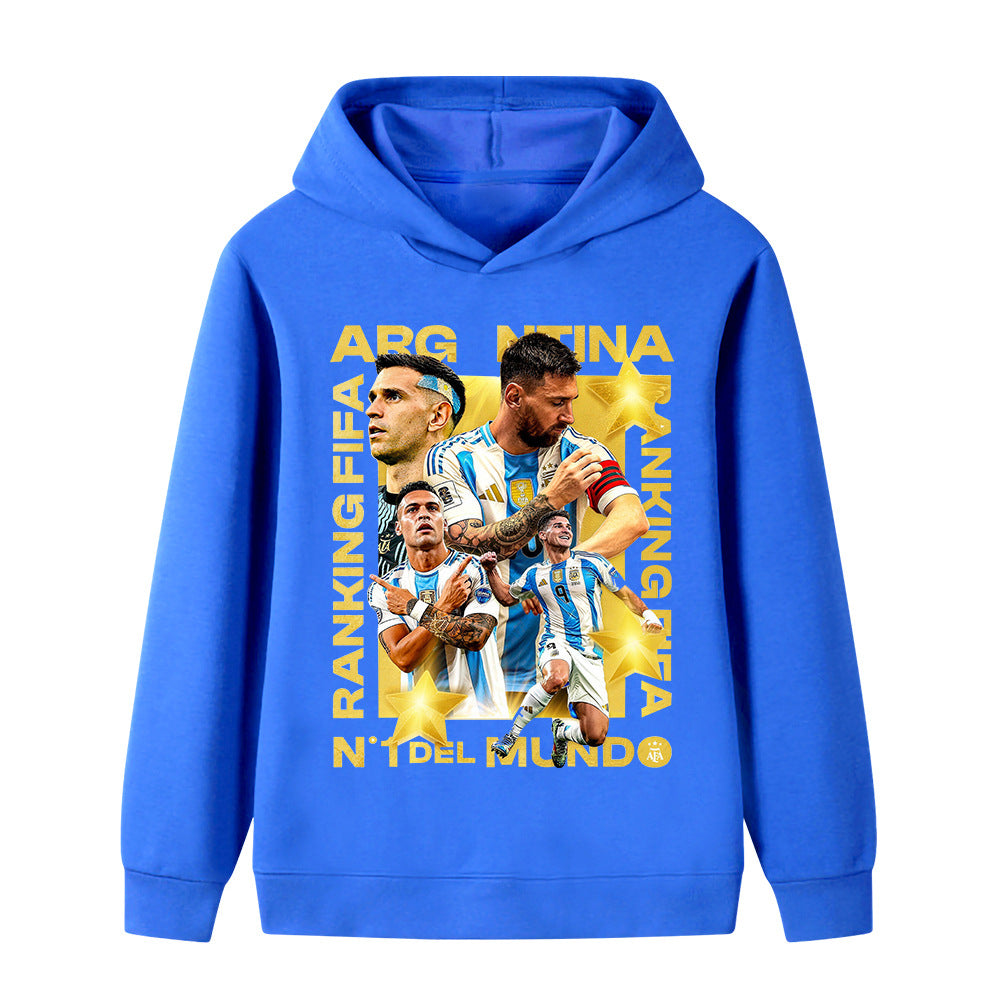 Lionel Messi Kids Football Hoodie - for Everyday