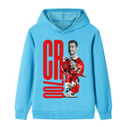 Cristiano Ronaldo Kids Football Hoodie - Manchester United - Sporty