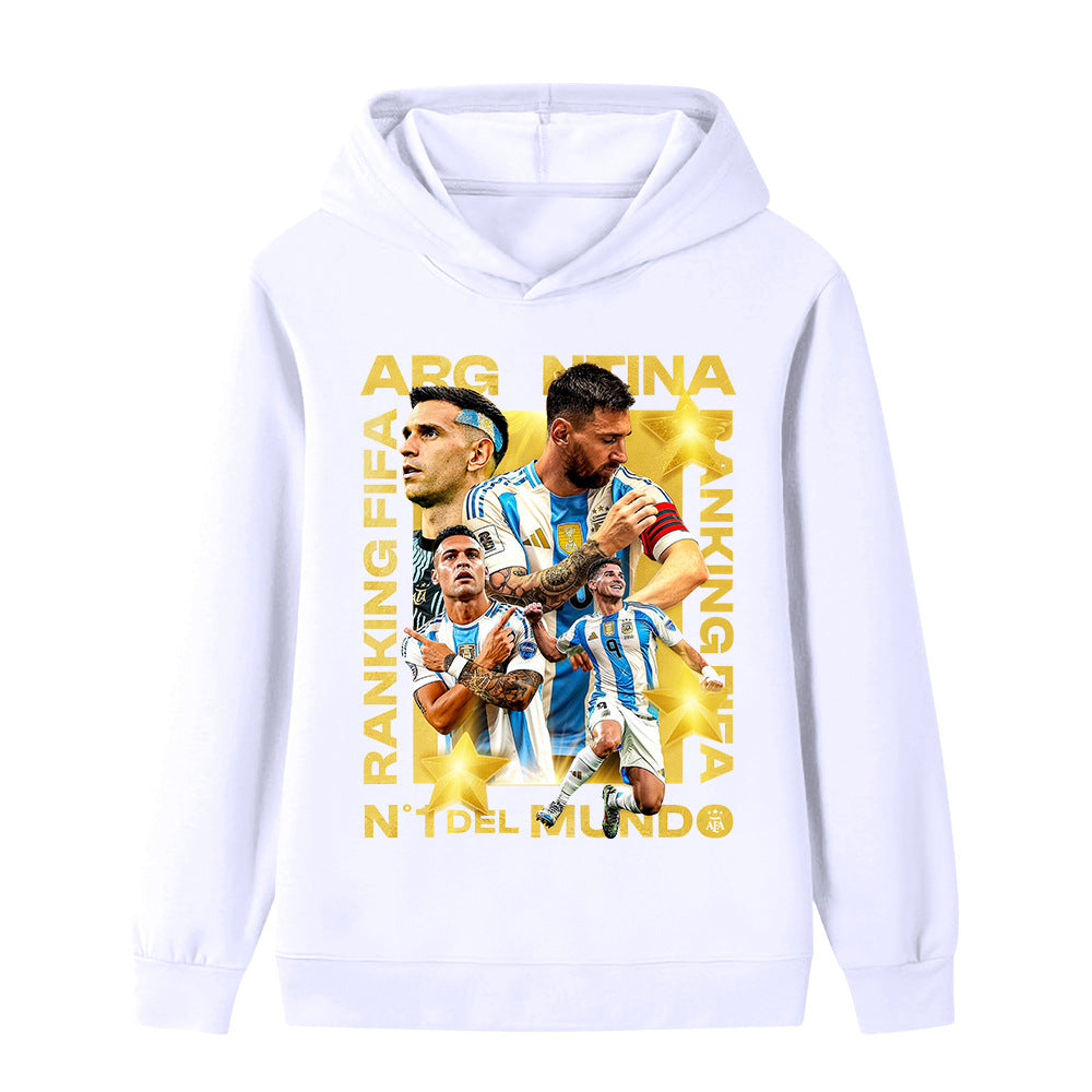 Lionel Messi Kids Football Hoodie - for Everyday