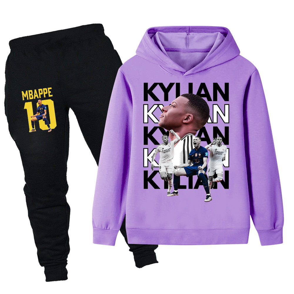 Kylian Mbappé Kids Football Tracksuit - Soft