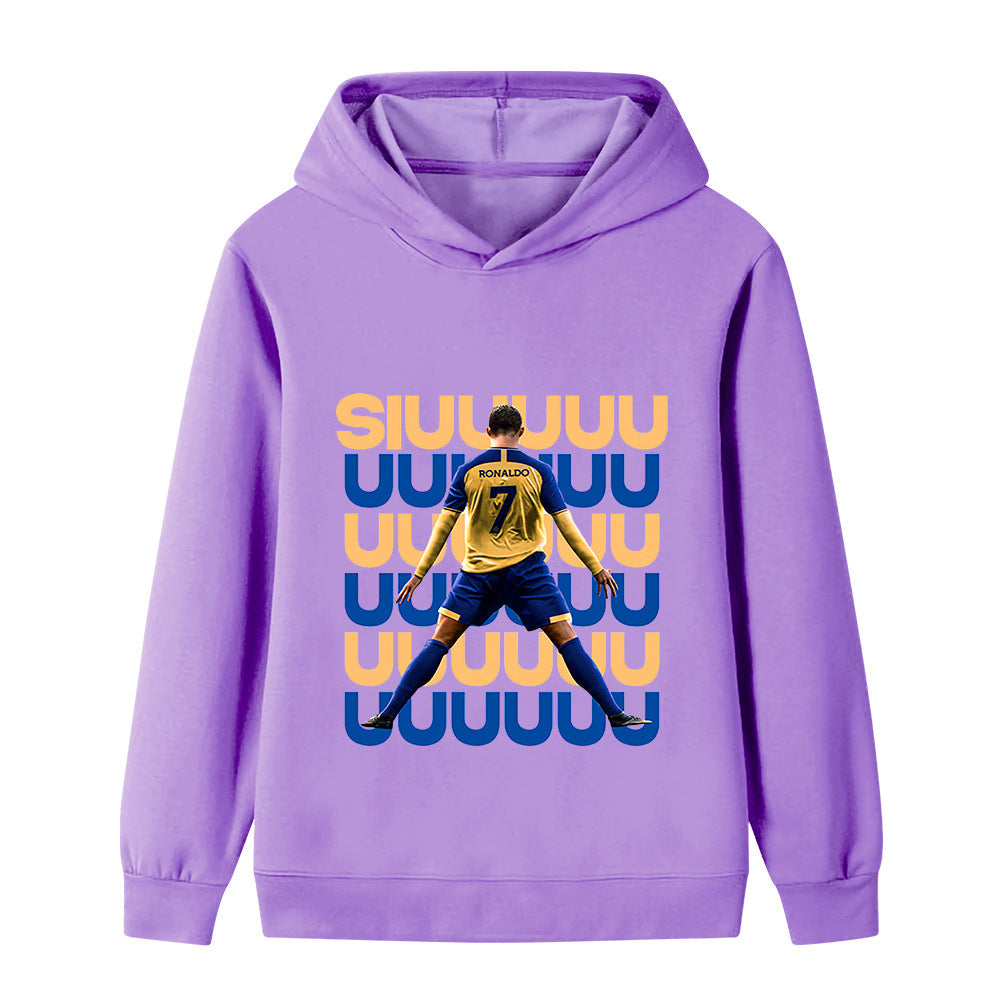 Ronaldo Kids Football Hoodie - Soft