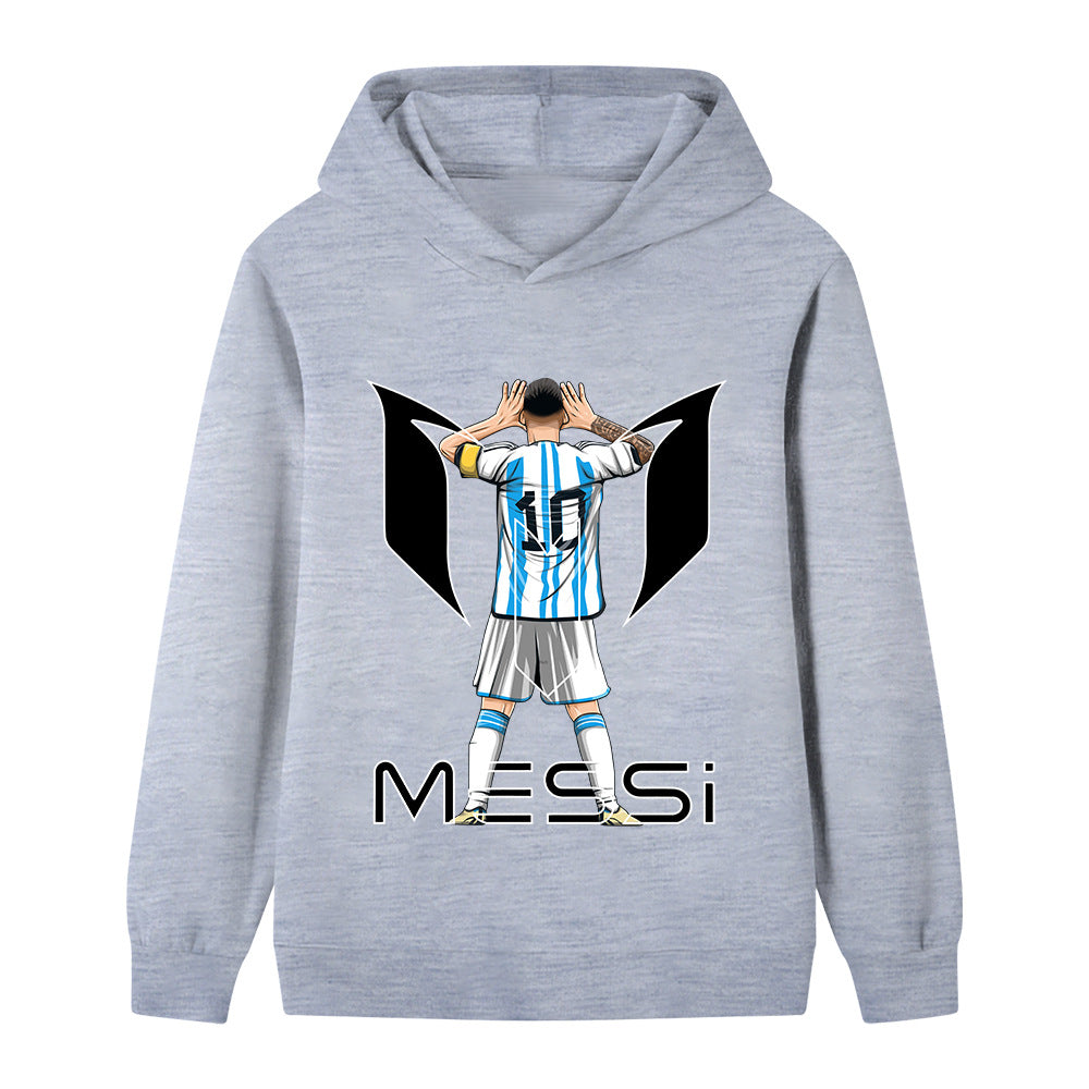Lionel Messi Kids Football Hoodie - Cool Design